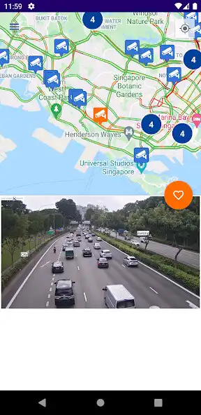 Play Live Traffic (Singapore) as an online game Live Traffic (Singapore) with UptoPlay