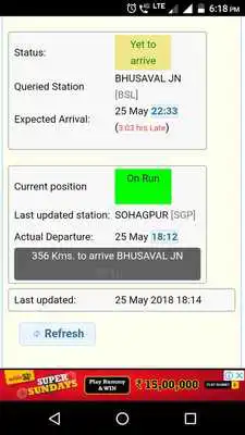Play Live Train Coach Position