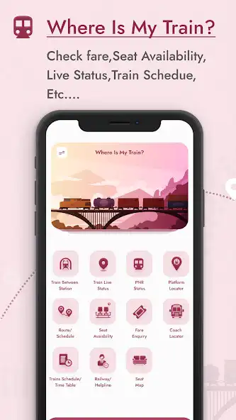 Play Live train status - PNR  and enjoy Live train status - PNR with UptoPlay