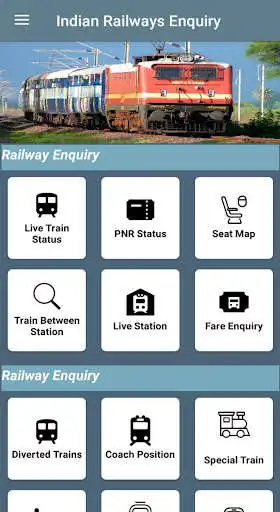Play Live Train Status  PNR Status  and enjoy Live Train Status  PNR Status with UptoPlay