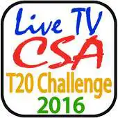 Free play online Live TV CSA T20 2016 APK