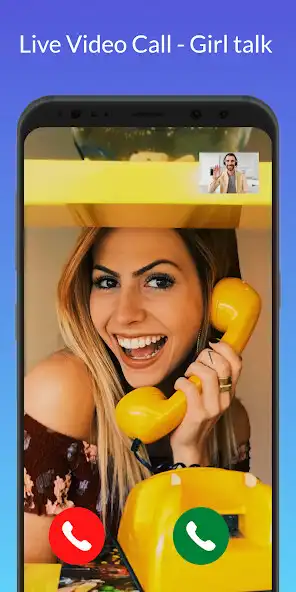 Play Live Video Call - Girl talk as an online game Live Video Call - Girl talk with UptoPlay