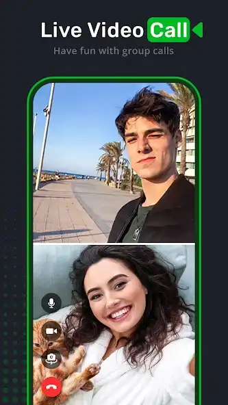 Play Live Video Call - Random Talk as an online game Live Video Call - Random Talk with UptoPlay