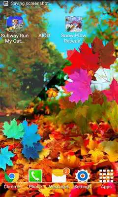 Play Live Wallpaper Autumn leaves