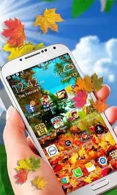 Play Live Wallpaper Autumn leaves