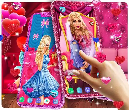 Play Live wallpaper girls  and enjoy Live wallpaper girls with UptoPlay