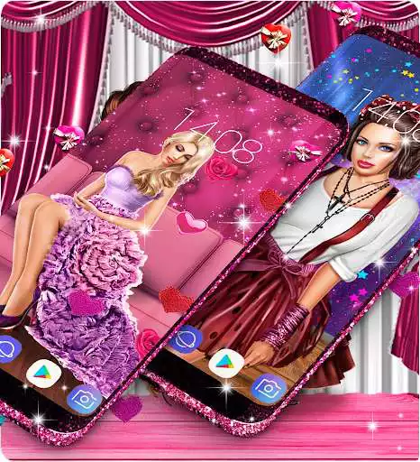 Play Live wallpaper girls as an online game Live wallpaper girls with UptoPlay