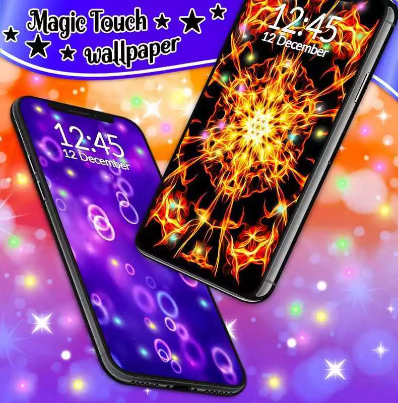 Play Live Wallpaper Magic Touch