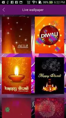 Play Live Wallpaper of Diwali 2018