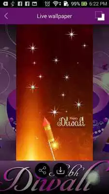 Play Live Wallpaper of Diwali 2018