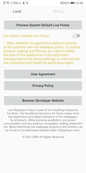 Play Live Wallpaper Picker as an online game Live Wallpaper Picker with UptoPlay