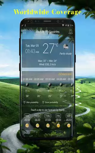 Play Live Weather Forecast - Weather Radar as an online game Live Weather Forecast - Weather Radar with UptoPlay
