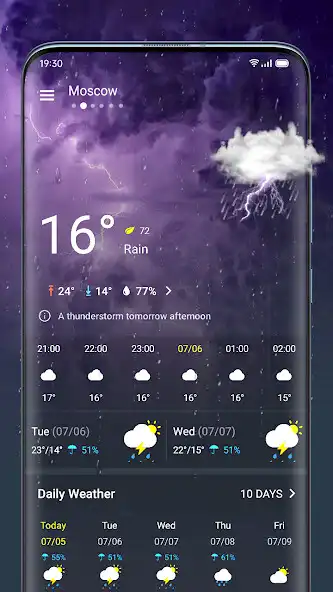 Play Live Weather - Radar  Alerts as an online game Live Weather - Radar  Alerts with UptoPlay