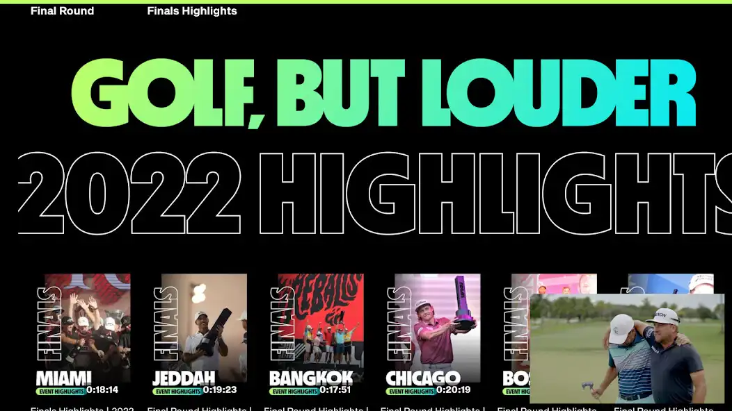 Play LIV Golf Plus TV  and enjoy LIV Golf Plus TV with UptoPlay