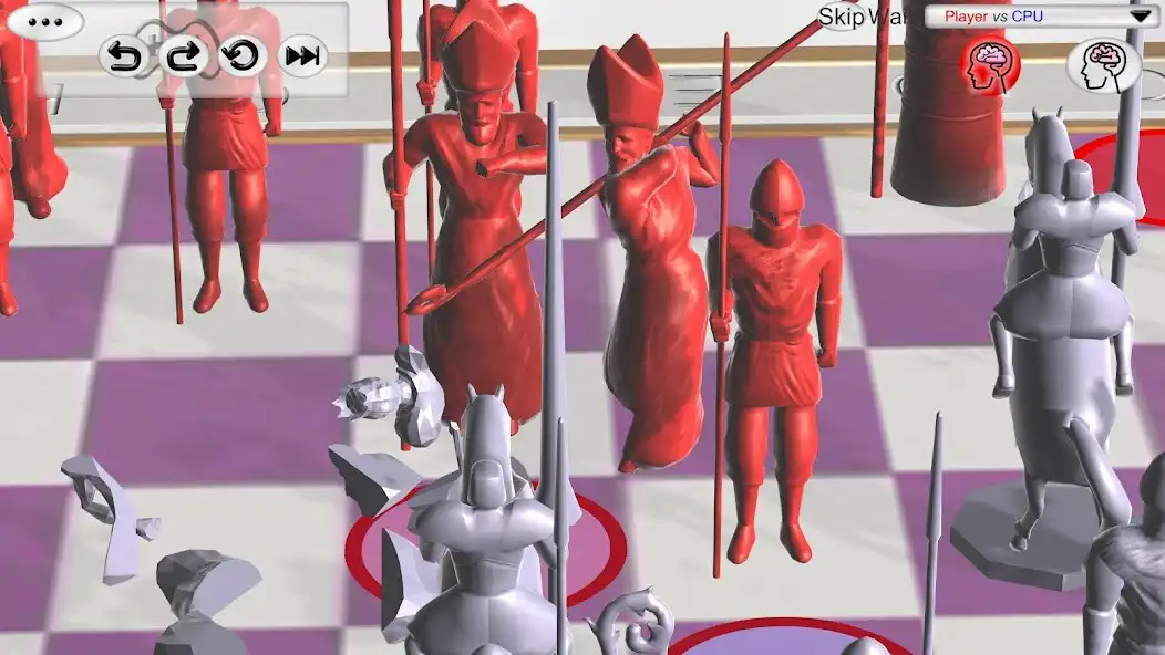 Play Living Chess 3D as an online game Living Chess 3D with UptoPlay