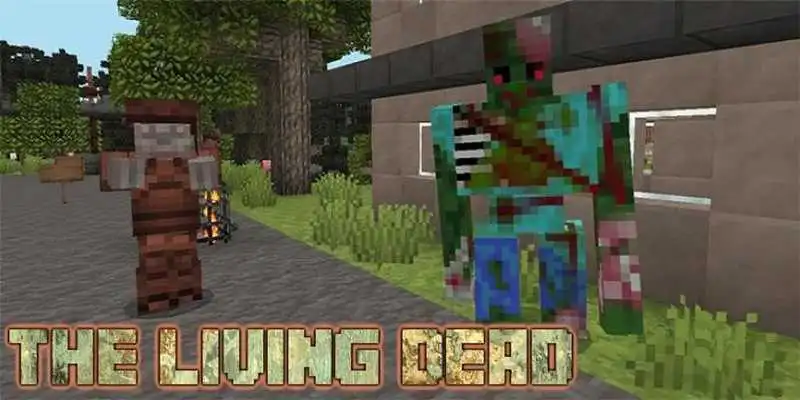 Play Living Dead MCPE Modded Map