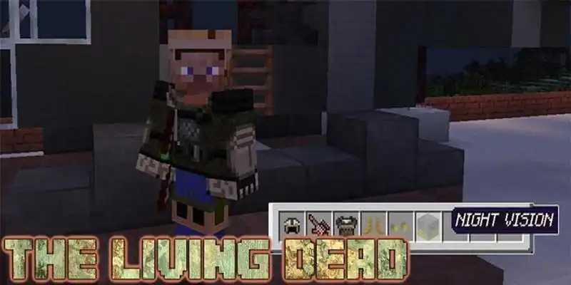 Play Living Dead MCPE Modded Map