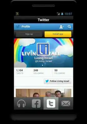 Play Living Israel Radio