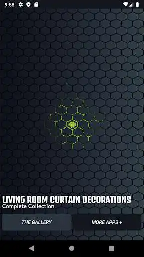 Play Living Room Curtain Decoration