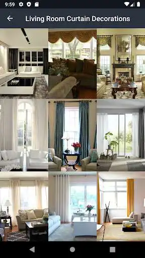 Play Living Room Curtain Decoration