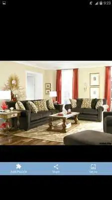 Play Living Room Curtain Decoration