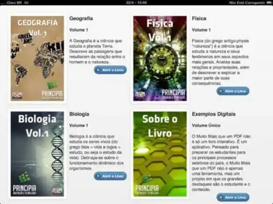 Play Livro Digital Principia SINTED