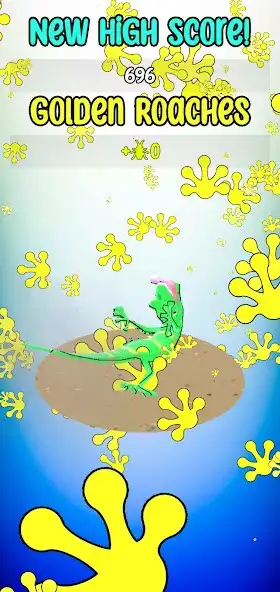 Play Lizard Dash: Garden run as an online game Lizard Dash: Garden run with UptoPlay