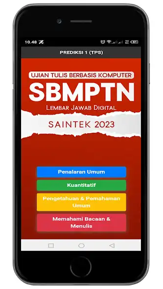 Play LJD UTBK SBMPTN SAINTEK 2023 as an online game LJD UTBK SBMPTN SAINTEK 2023 with UptoPlay