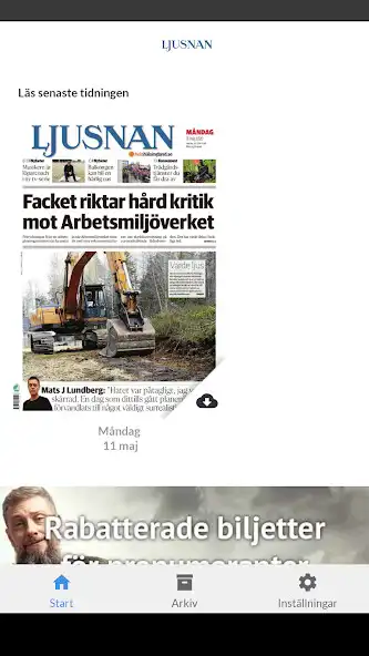 Play Ljusnan e-tidning  and enjoy Ljusnan e-tidning with UptoPlay