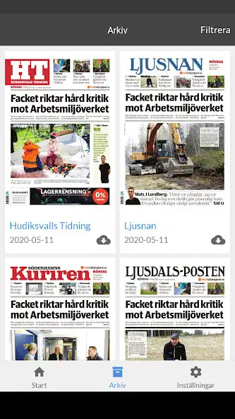Play Ljusnan e-tidning as an online game Ljusnan e-tidning with UptoPlay