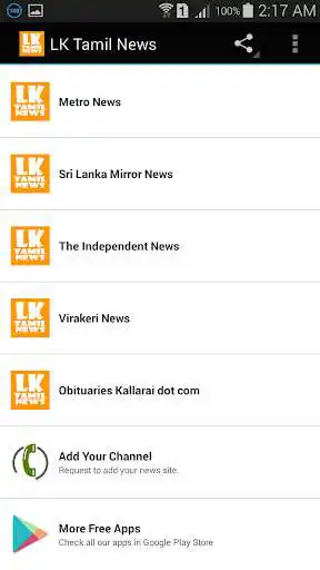 Play LK Tamil News as an online game LK Tamil News with UptoPlay