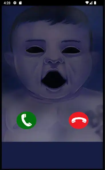 Play Llamada Baby Blue de Terror as an online game Llamada Baby Blue de Terror with UptoPlay