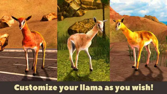Play Llama Wild Life Simulator 3D