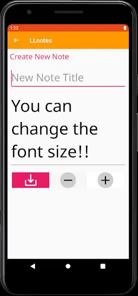 Play LLnotes: Large Letters Notepad as an online game LLnotes: Large Letters Notepad with UptoPlay
