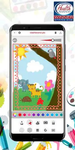 Play LLS Coloring For Kids as an online game LLS Coloring For Kids with UptoPlay