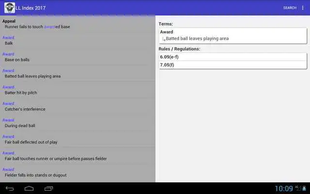 Play LLUmpires.com Rules Index 2017