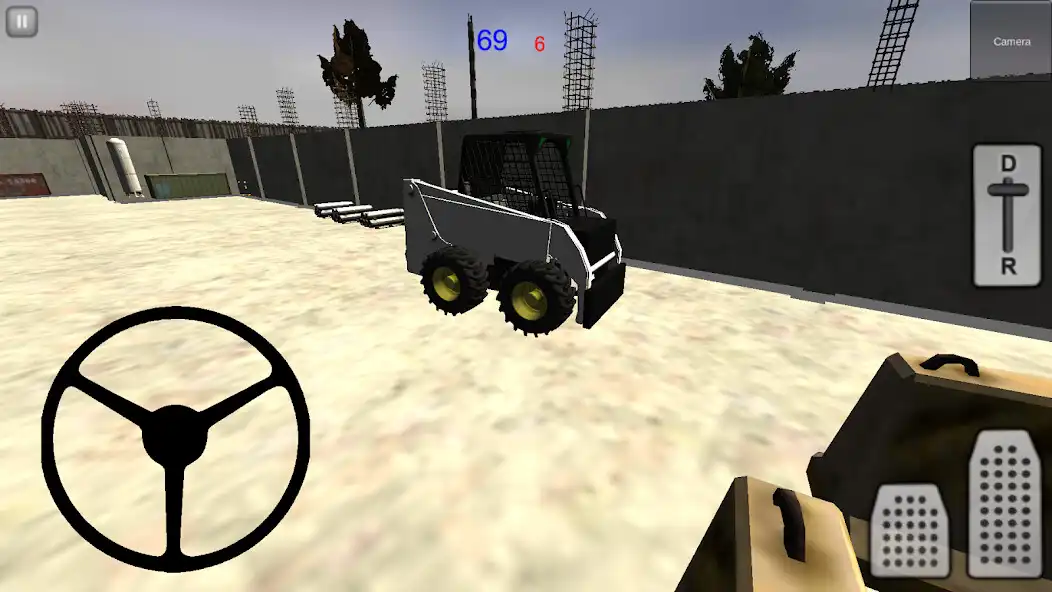 Play Loader Construction Parking as an online game Loader Construction Parking with UptoPlay