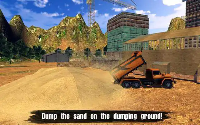 Play Loader  Dump Truck Hill SIM
