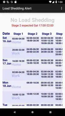 Play Load Shedding Alert Play Load Shedding Alert