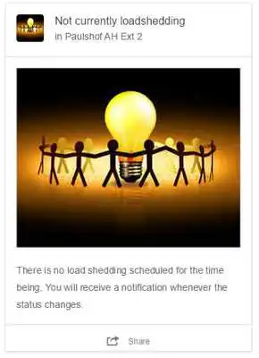 Play Load Shedding Schedules SA