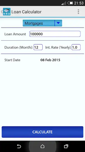 Play Loan Calculator Pro as an online game Loan Calculator Pro with UptoPlay