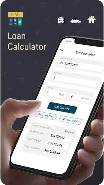 Play Loan EMI Calculator - Finance  and enjoy Loan EMI Calculator - Finance with UptoPlay