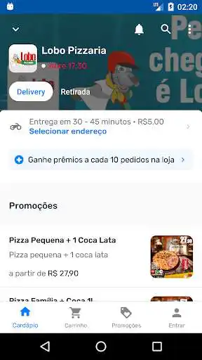 Play APK Lobo Pizzaria Delivery and enjoy Lobo Pizzaria Delivery with UptoPlay com.delivery.loboPizzariaDelivery Play APK Lobo Pizzaria Delivery and enjoy Lobo Pizzaria Delivery with UptoPlay com.delivery.loboPizzariaDelivery