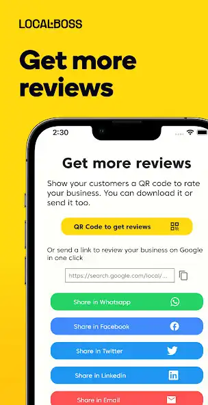 Play LOCALBOSS - Reviews tracker as an online game LOCALBOSS - Reviews tracker with UptoPlay