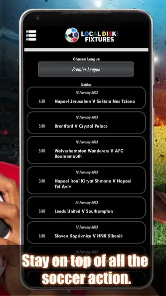 Play Local Football Fixtures as an online game Local Football Fixtures with UptoPlay