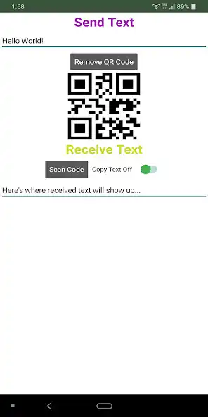 Play Local Send - Text sharing simp  and enjoy Local Send - Text sharing simp with UptoPlay