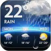 Free play online Local weather  widget APK