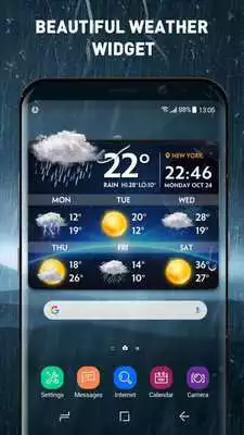 Play Local weather  widget