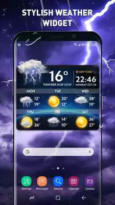 Play Local weather  widget