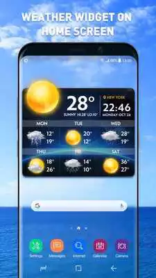 Play Local weather  widget